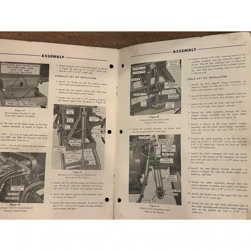 Ford Series 705 Dozer Operators‎ Manual